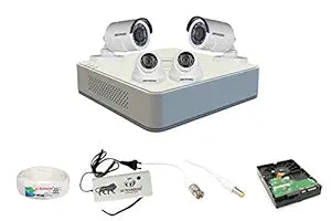 Hikvision 4Ch CCTV Camera Full Combo