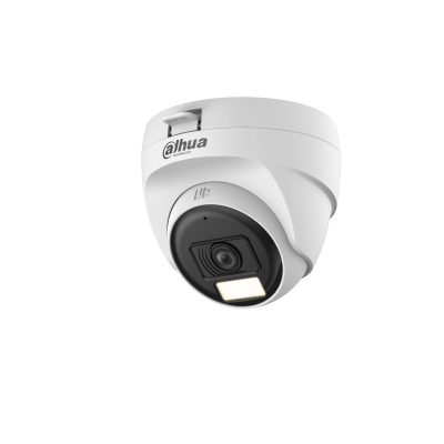 Dahua Dome  Plastic 2 MP  25 mtr  Dual Iluminator Audio HAC-T1A21-U-IL-A