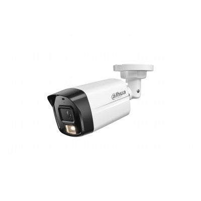 Dahua Bullet 4 MP IP Full Color Audio Silver 15 Mtr
